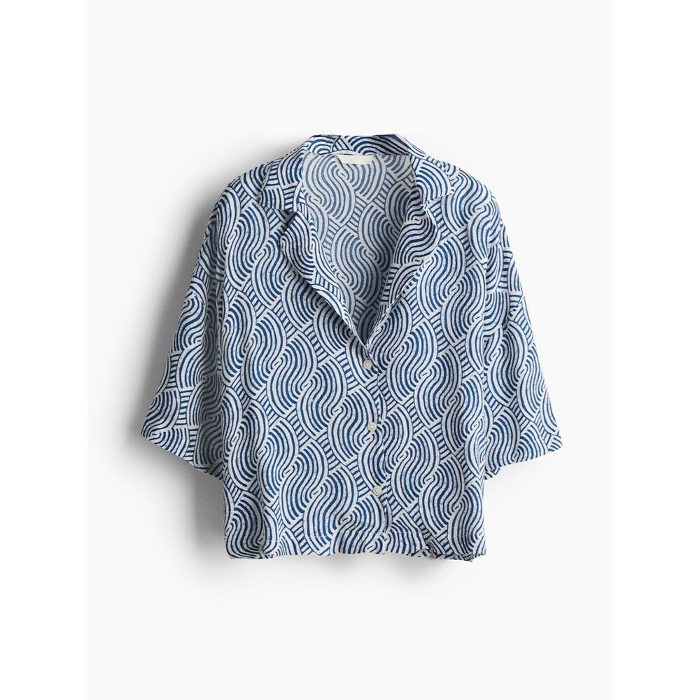 H&M oversized resort shirt